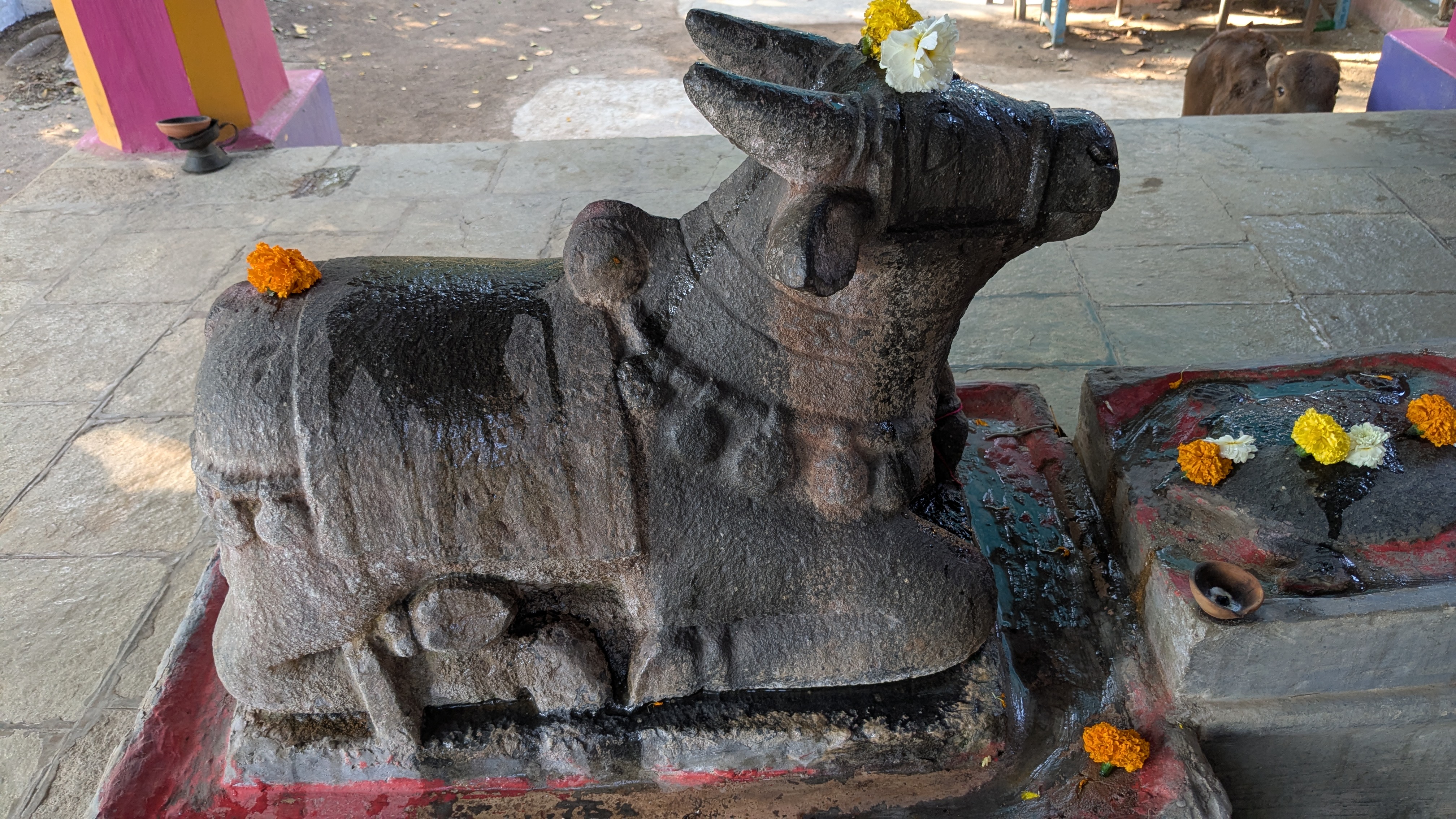 Nandi, Tarkeshwar Mandir,Tarapur Fort